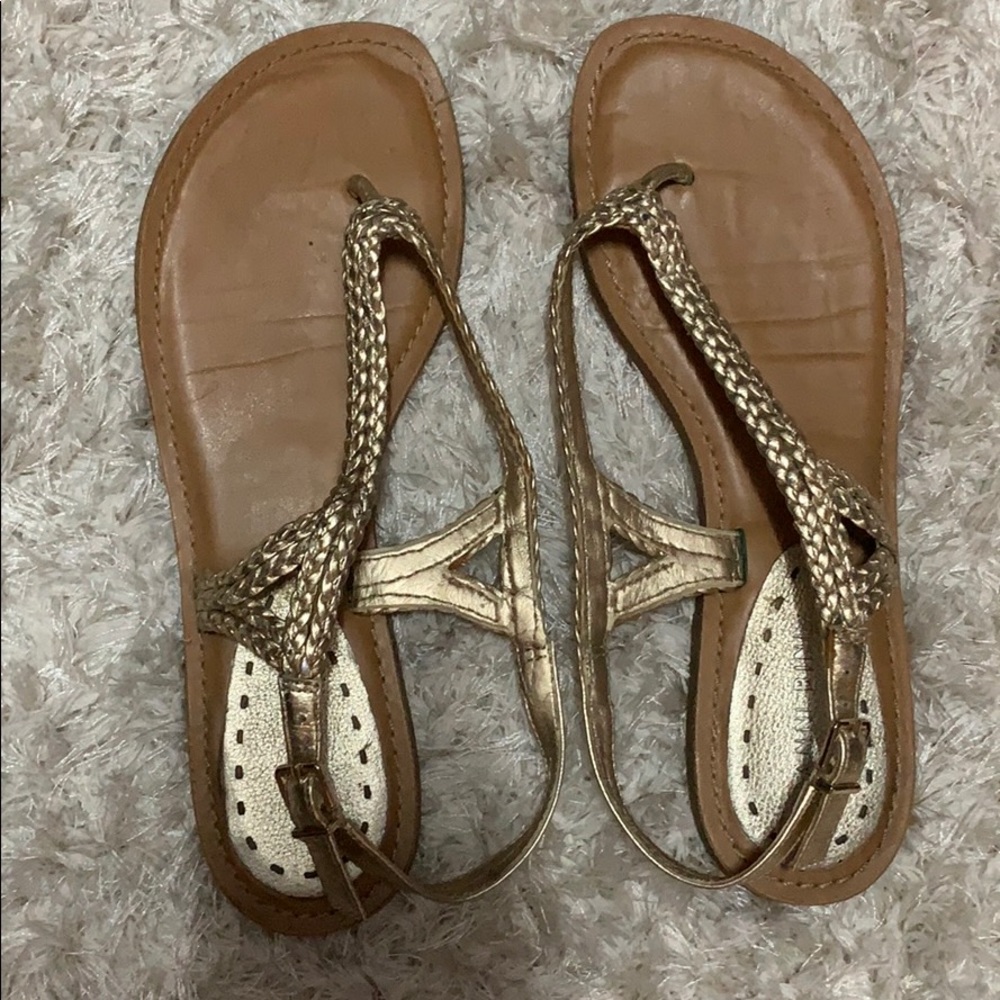 Giani Bini Gold Sandals